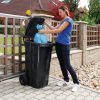 Atkritumu konteiners, sertificēts Europlast Austria - zils 120L