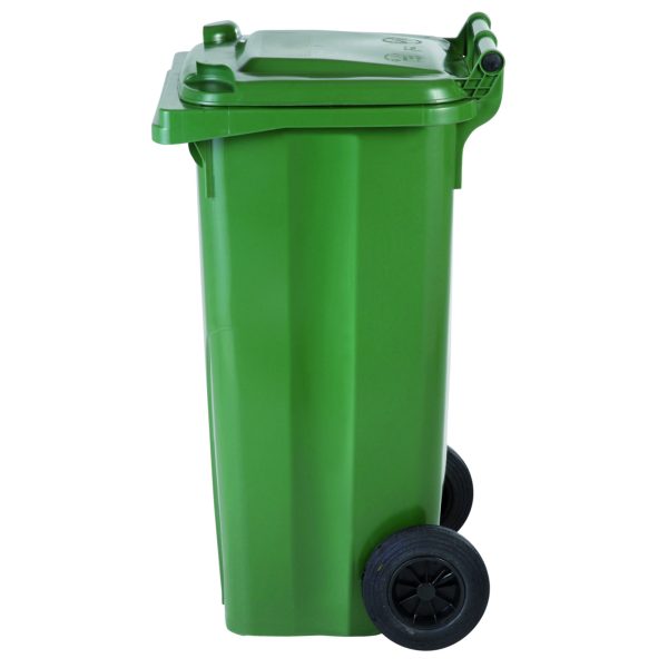 Atkritumu konteiners, sertificēts Europlast Austria - zaļš 120L