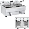 Frykitnik Frykinomic Fryer Divu ķembris ar krāniem 230V 2x16L