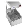 Gastronomijas apkures lampa 500W trauki + konteiners GN1/1