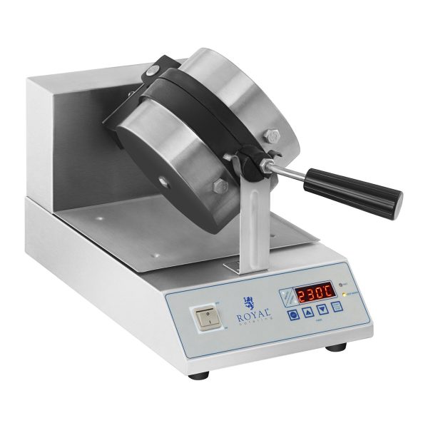 Rotācijas vafeļu dzelzs apaļām vafelēm. 18cm 1300W RCWM-1300-RE
