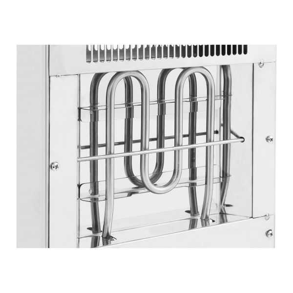 Frī kartupeļu sildītājs ar siltuma radiatoru ar 850w karalisko ēdināšanu RCWG-1500
