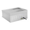 Gluda grila plāksne Elektriskais grils 60 cm 400 V Royal Catering RCG 60s cepšanai