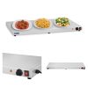 Elektriskās plāksnes sildīšanas paplātes galda sildītājs 600W Royal Catering