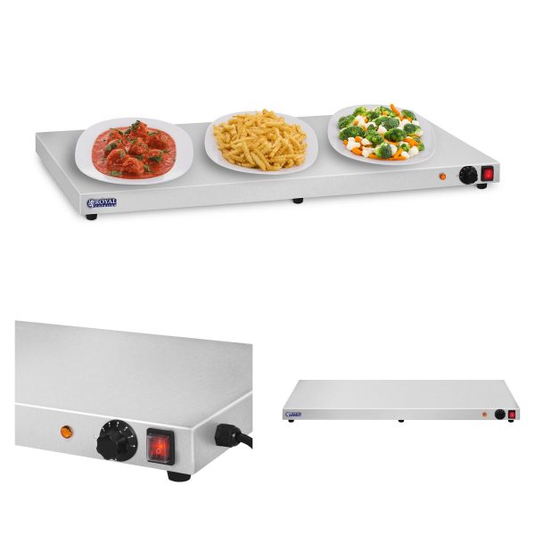 Elektriskās plāksnes sildīšanas paplātes galda sildītājs 600W Royal Catering