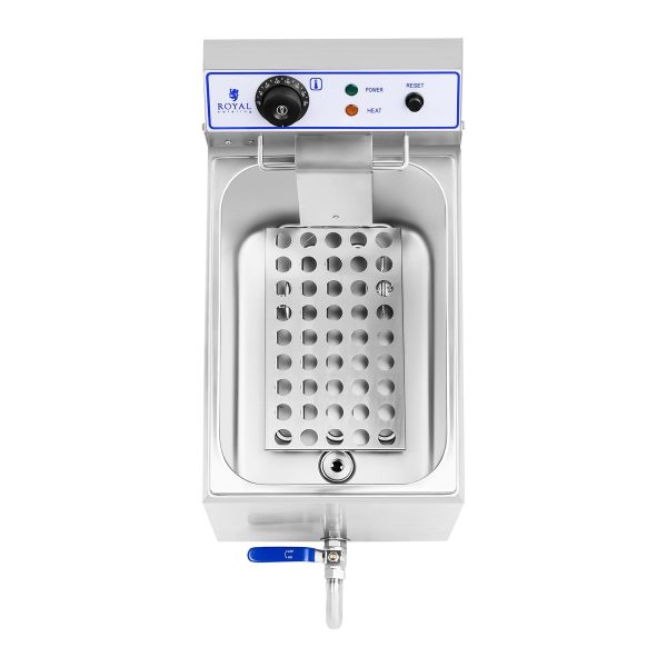 Profesionāli frī kartupeļi ar 3000W 17L karalisko ēdināšanu RCEF 15E fryer