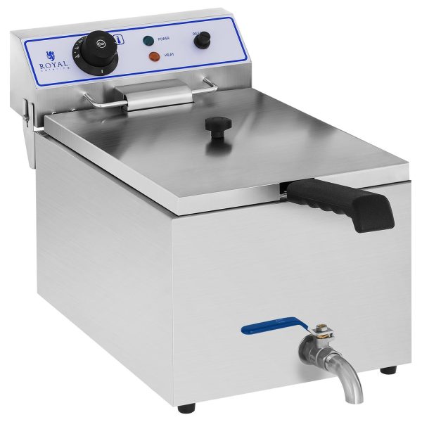 Profesionāli frī kartupeļi ar 3000W 17L karalisko ēdināšanu RCEF 15E fryer