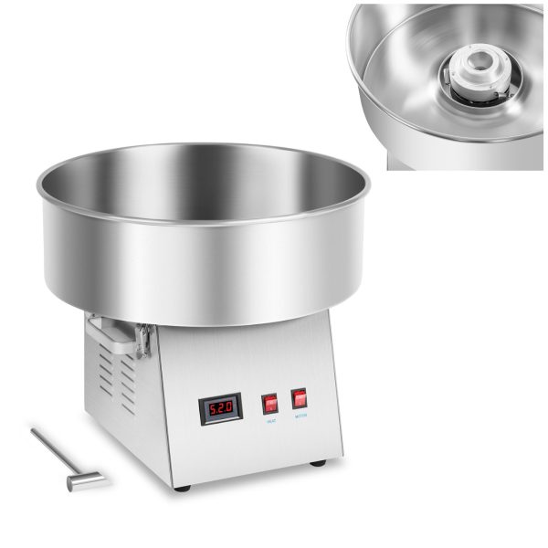 LED kokvilnas vates mašīna 52 cm 1030w Royal Catering RCZK-1030-W