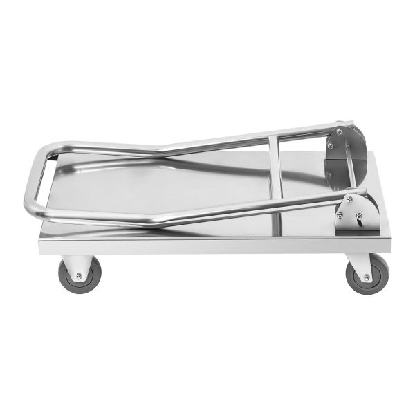 Platformas noliktavas transporta ratiņi ar saliekamo rokturi līdz 400 kg RCFT-1.1