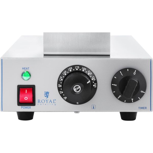 Vafeļu burbulis vafele 1415W Royal Catering RCWM-1400-B vafeļu soma