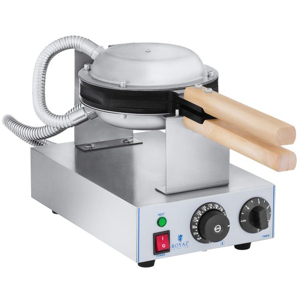 Vafeļu burbulis vafele 1415W Royal Catering RCWM-1400-B vafeļu soma