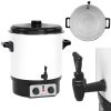 Gully Warriwacz par mulled vīna kafiju ar taimera taimeri 1800W 27L