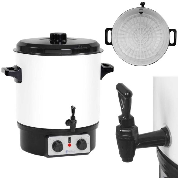 Gully Warriwacz par mulled vīna kafiju ar taimera taimeri 1800W 27L