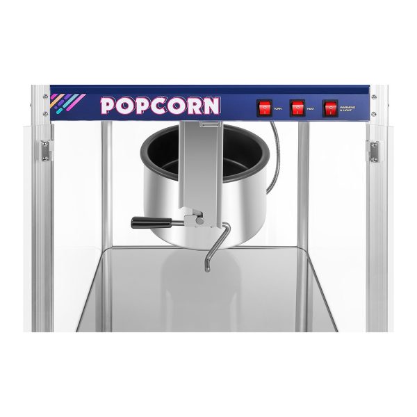 Labākā popkorna mašīna 2300W 230V 16 unces 6kg/h Royal Catering RCPR-2300