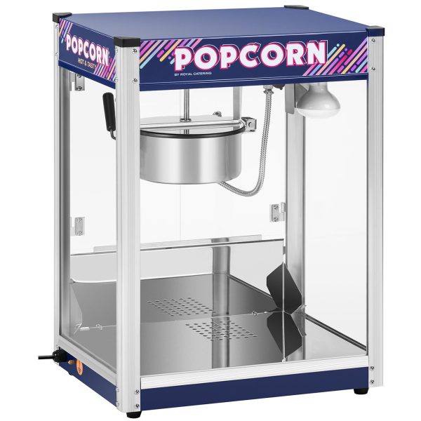 Profesionāla efektīva popkorna mašīna 1350W 8 oz Royal Catering RCPR-1350