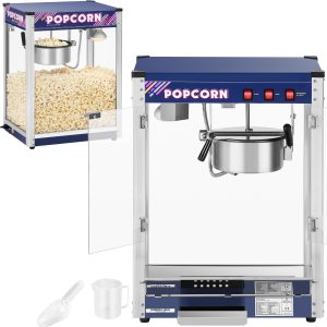 Profesionāla efektīva popkorna mašīna 1350W 8 oz Royal Catering RCPR-1350