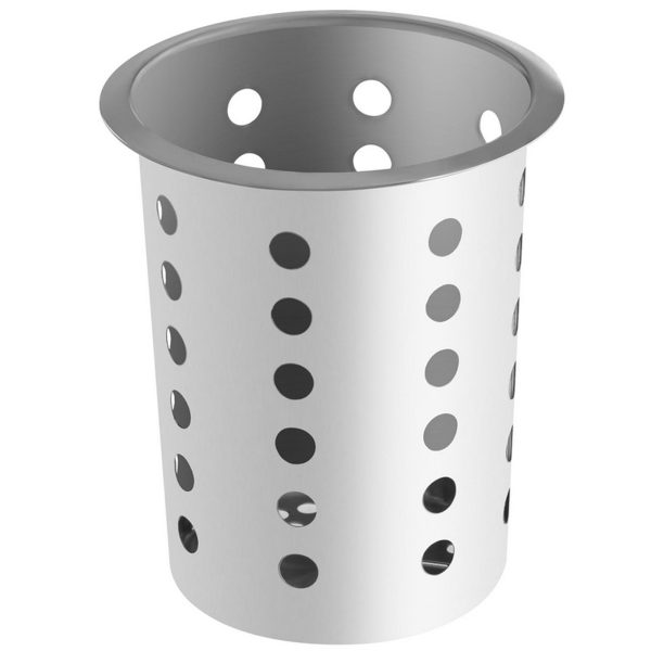 10010858-wklad-pojemnik-na-sztucce-widelce-lyzki-perforowany-ze-stali-nierdzewnej-royal-catering Ievietojiet konteineru galda piederumu dakšām, kas perforētas ar nerūsējošā tērauda karalisko ēdināšanu