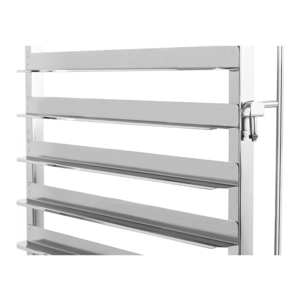 Ēdināšanas viesmīles ratiņi 16 TAC konteineru pārvadāšanai 60 x 40 cm Royal Catering RCTW-16TB.1