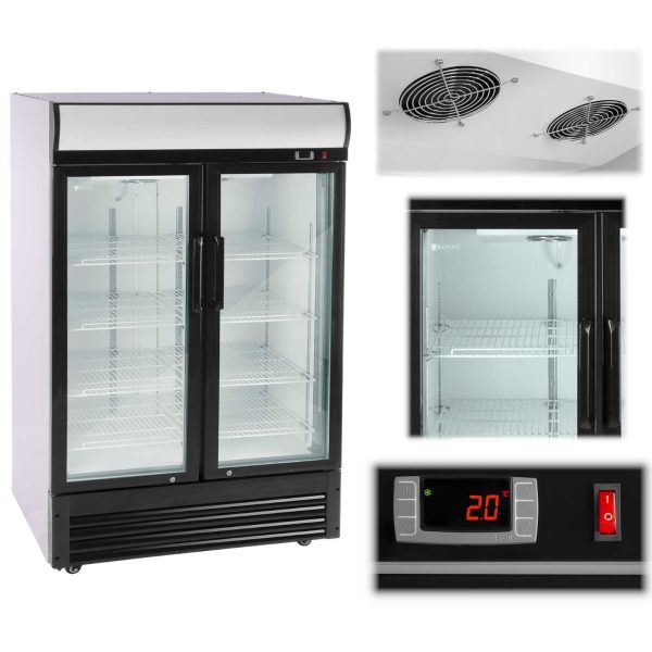 Kolekcijas kolektīvā Charking Charking Droging Double Welled 2-8DEG C 880L