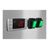 Divkāršās glazēta ledusskapja ledusskapja ledusskapis no -2 līdz 8DEG C 948L