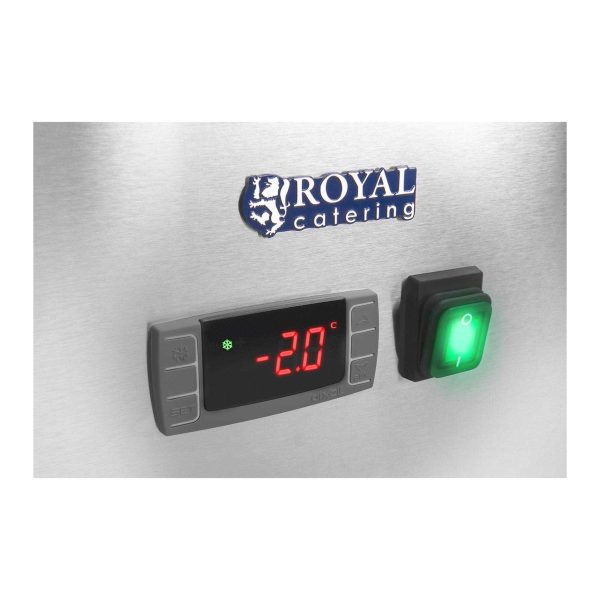 Saldēšanas galds ar tērauda darba virsmu 4 atvilktnēm no -2 līdz 10deg c 179cm