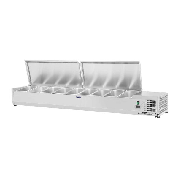 Saldēšanas pagarinājums ar tērauda pārsegu 9x GN1/3 200 cm
