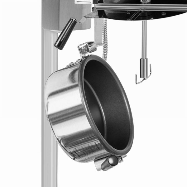 Mašīnas mašīnas apcepšanas ierīce Retro teflons 1600 5-6 kg/h - zilā krāsā