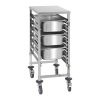 Transporta gastronomijas ratiņi 7x GN1/1 konteineriem līdz 50 kg