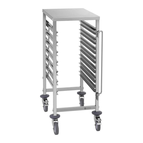 Transporta gastronomijas ratiņi 7x GN1/1 konteineriem līdz 50 kg