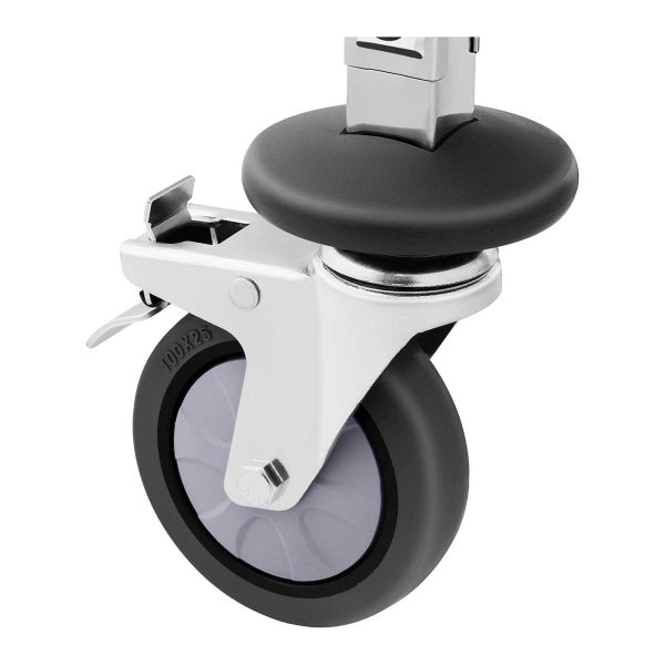 Transporta gastronomijas ratiņi 7x GN1/1 konteineriem līdz 50 kg