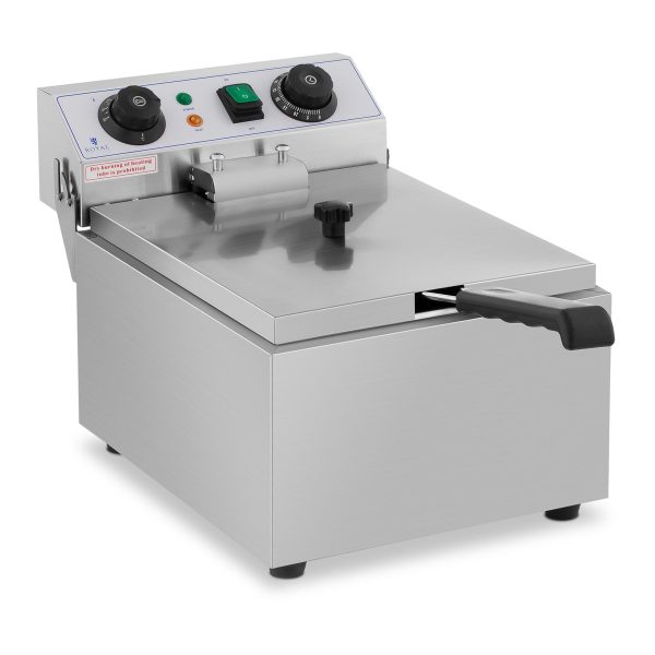 Elektriskais fritieris ar taimeri 230 V 3200 W 10 L