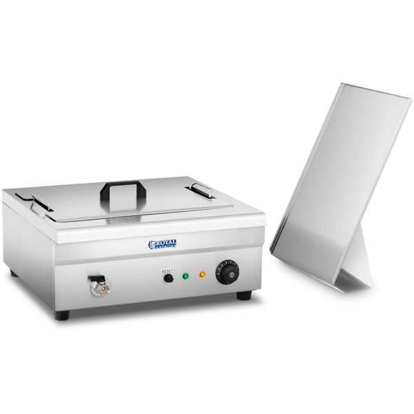 Fryer Fryer for Fish Donuts ar pilienu plauktu 3200W 230V 14L