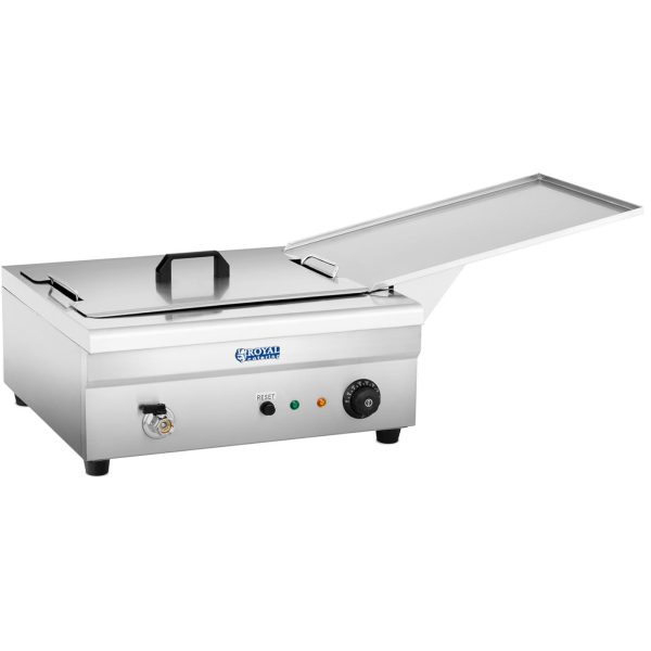 Fryer Fryer for Fish Donuts ar pilienu plauktu 3200W 230V 14L