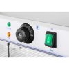 Apkures vieta, kas karsēta pārtikas prezentācijai 3 plaukti 25-85C 1200W