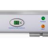 Apkures vieta, kas karsēta pārtikas prezentācijai 3 plaukti 25-85C 1200W
