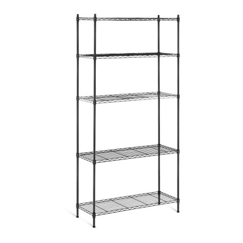 Atvēršanas stieples noliktavas bagāžnieks melna krāsa 180x90x35cm līdz 150 kg