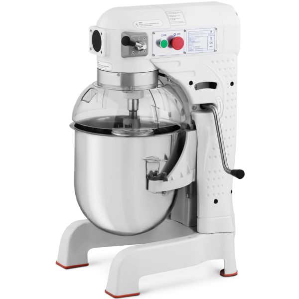Spirālveida planētu darba maisītājs ar nolaistu 30 l 1100 W bļodu