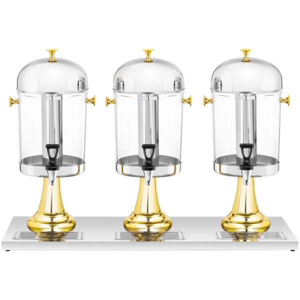 Dozatora bufetes dzesēšanas šķidrums dzērienu sulai Triple 3 x 8 L