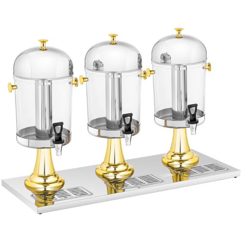 Dozatora bufetes dzesēšanas šķidrums dzērienu sulai Triple 3 x 8 L