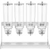 Dozatora dozators Bakalie Bakali 4 x 3,5 l vaļīgajiem produktiem