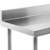 Galda darba galda tērauda mortopulārais tērauds ar malu un 200x60cm plauktu