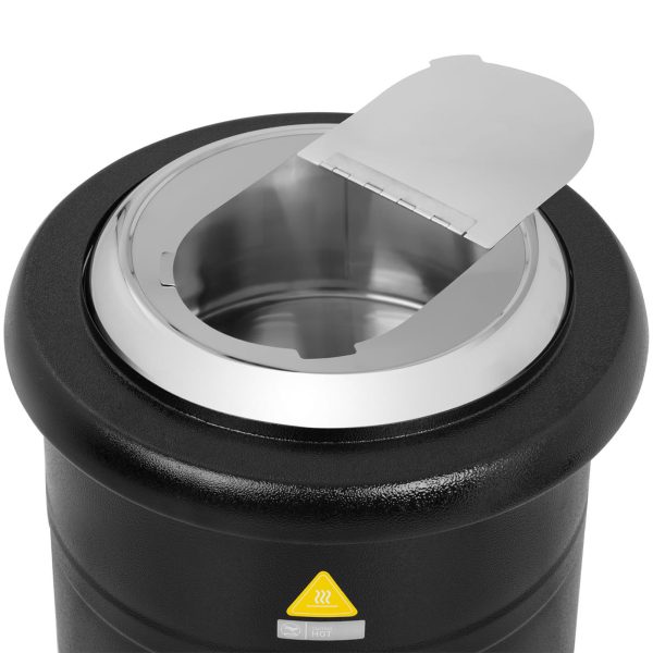 Kociołek Thermos elektriskais katls zupai 13 l 600 melnā krāsā