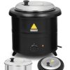 Kociołek Thermos elektriskais katls zupai 13 l 600 melnā krāsā