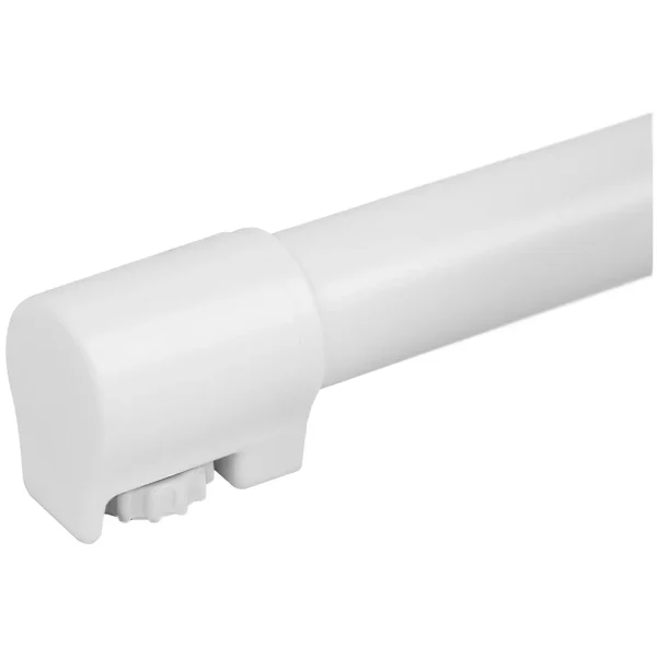 Galda stieņa galds apaļš augsts saliekamais diametrs 80 cm augstums 110 cm balts