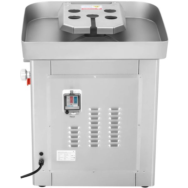 Vilku mašīnu slīpēšanas mašīnas dārzeņu rūpniecības profesionālis 800 kg/h 400 V 1500 W