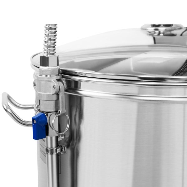 Brewing katlu nikns alus ražošanai nerūsējošā tērauda 2500W LCD 60L