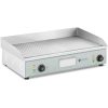Elektriskā grila grila plāksne rievota dubultā 400 x 730 mm 2 x 2000 w