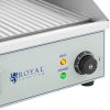 Elektriskā grila grila plāksne rievota dubultā 400 x 730 mm 2 x 2000 w