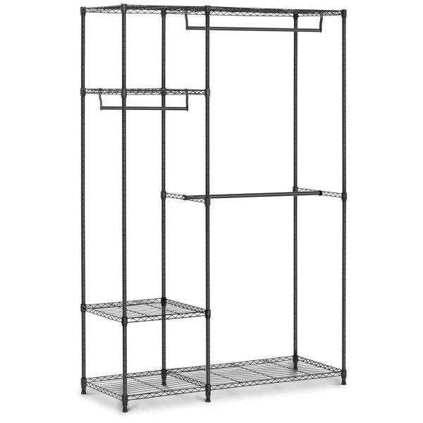 kas paredzēts garderobes skapim 4 plaukti 3 pakaramie 119 x 45 x 179