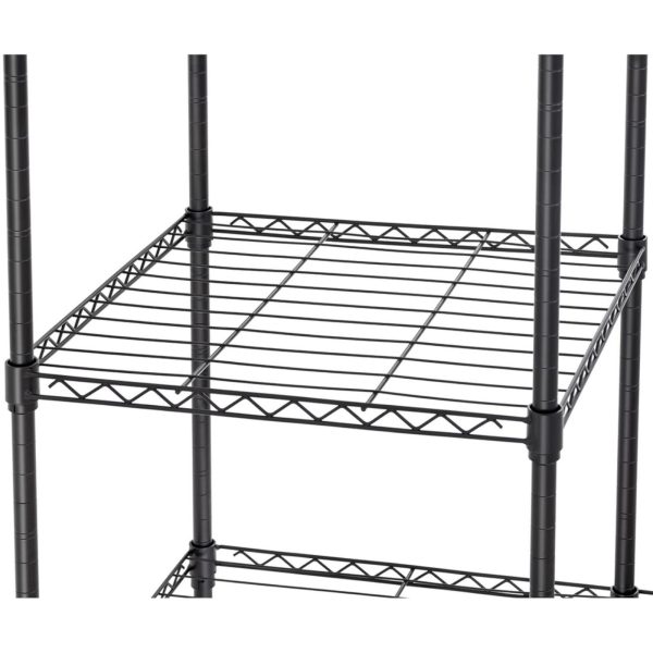 Stiepļu bagāžnieks apģērbam, kas paredzēts garderobes skapim 4 plaukti 3 pakaramie 119 x 45 x 179,5 cm līdz 270 kg